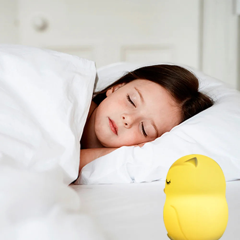 Owl Night Light with Remote