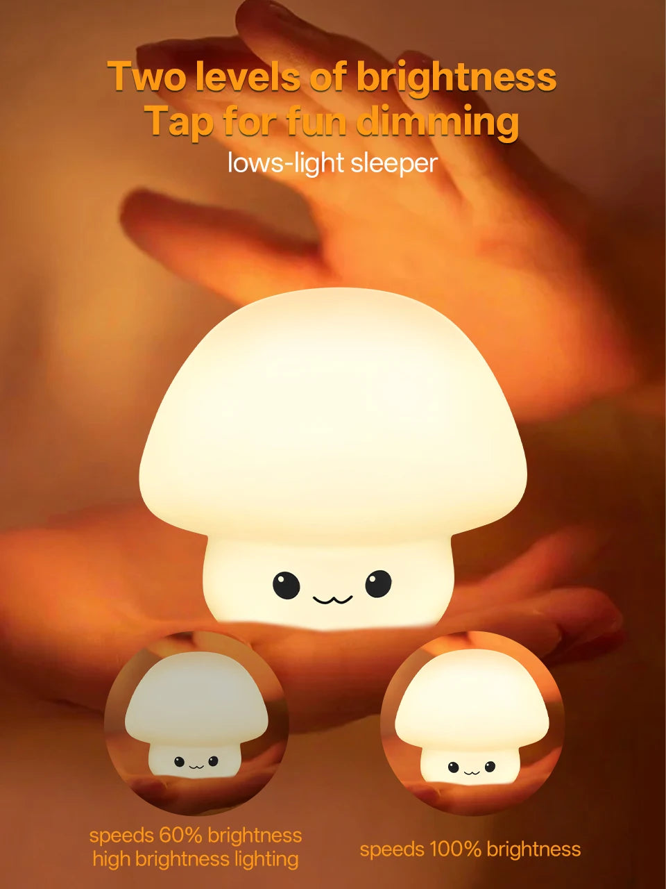 Silicone Duck Touch Light