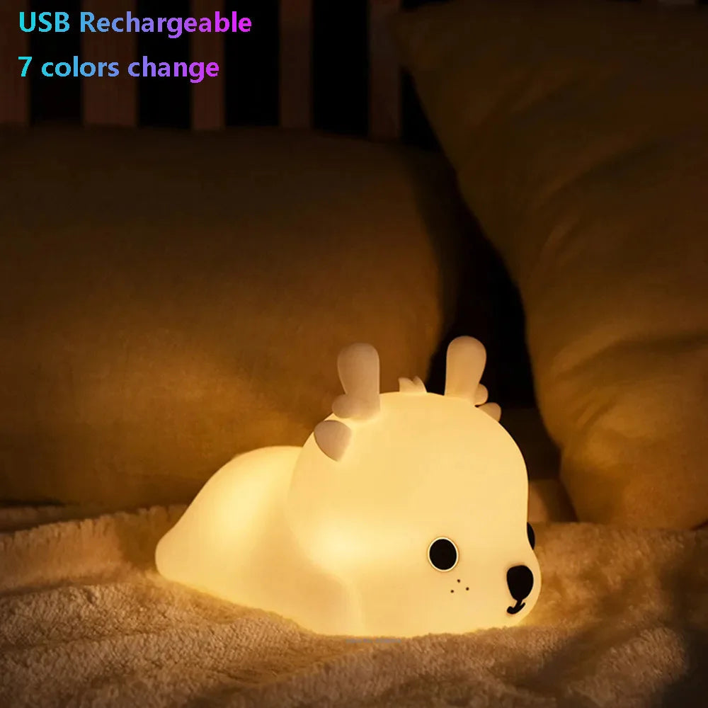 Cartoon Whale Night Light