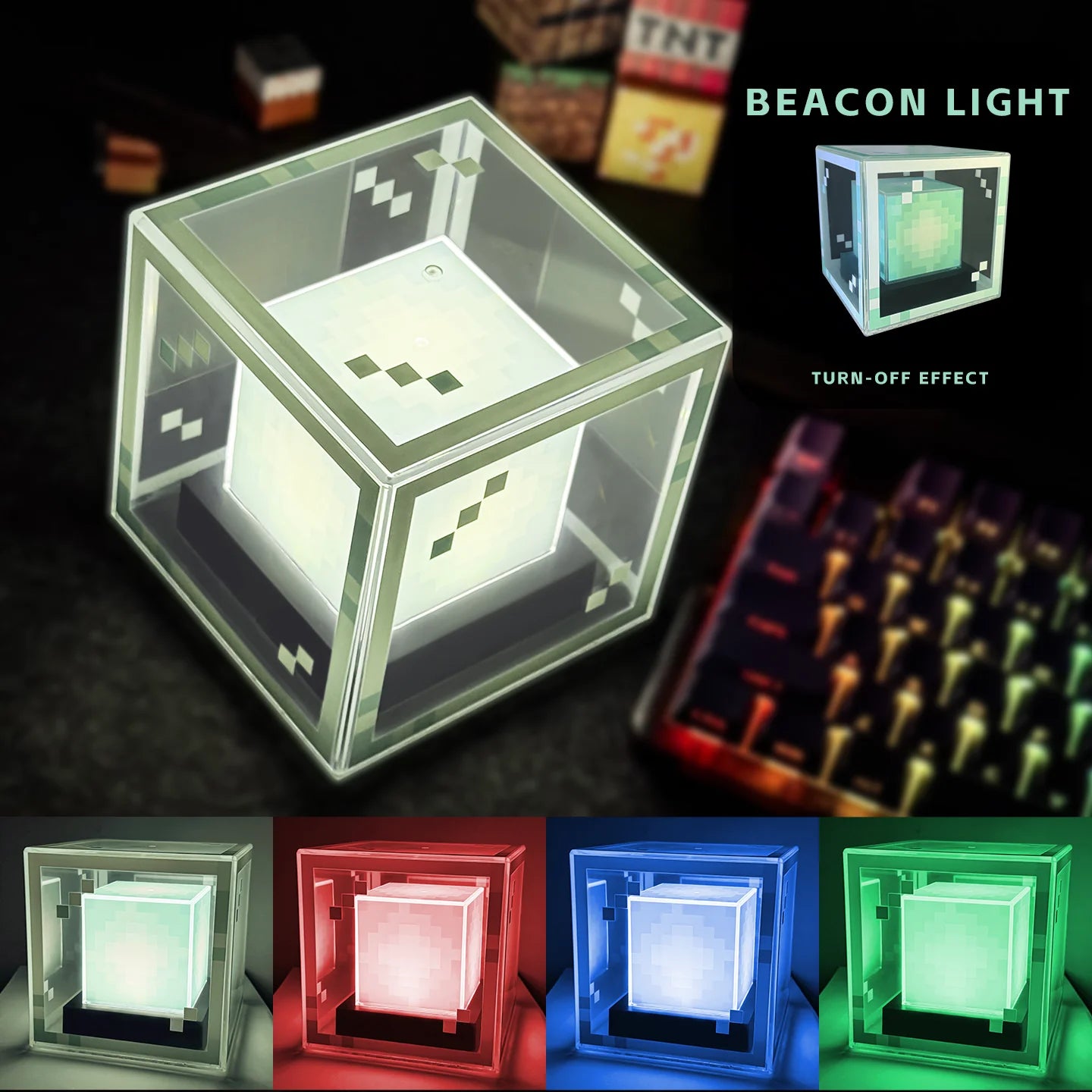Pixel Beacon Desk Lamp