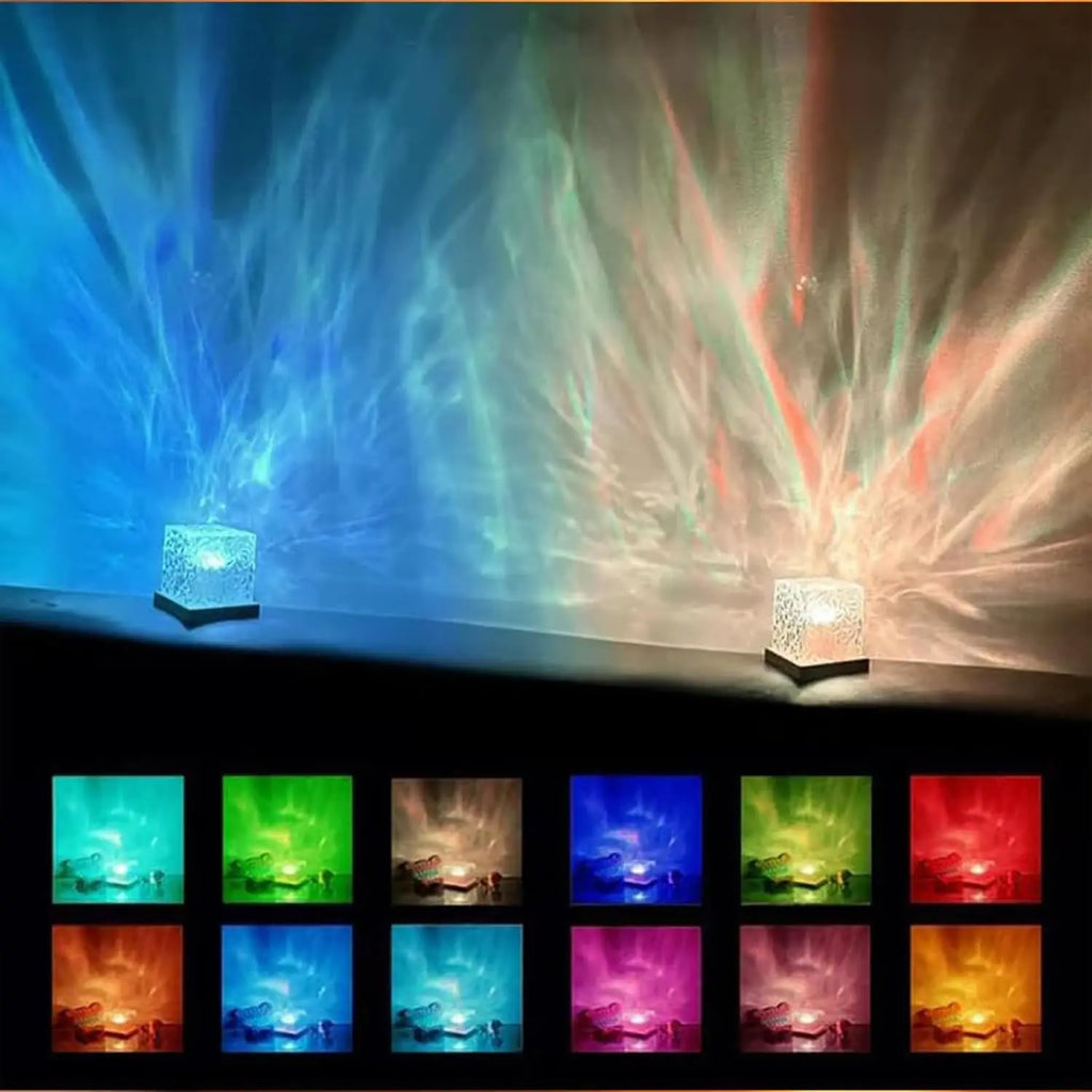 Ocean Wave Aurora Projector