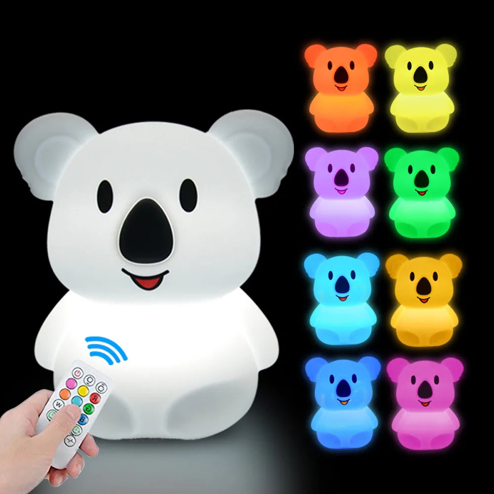 Owl Night Light with Remote