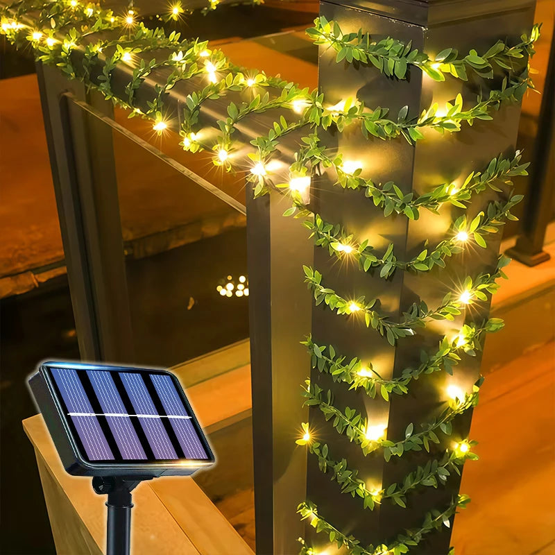 Solar Ivy Fairy Lights