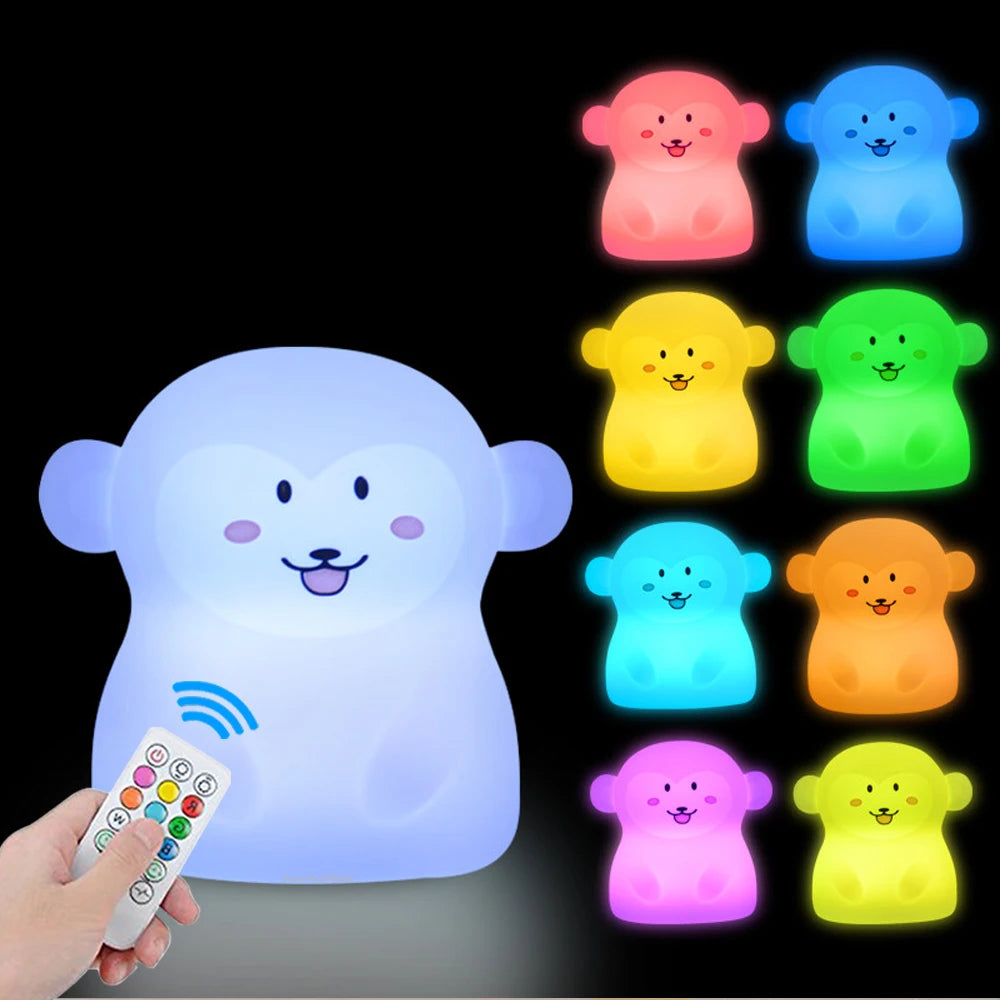 Owl Night Light with Remote