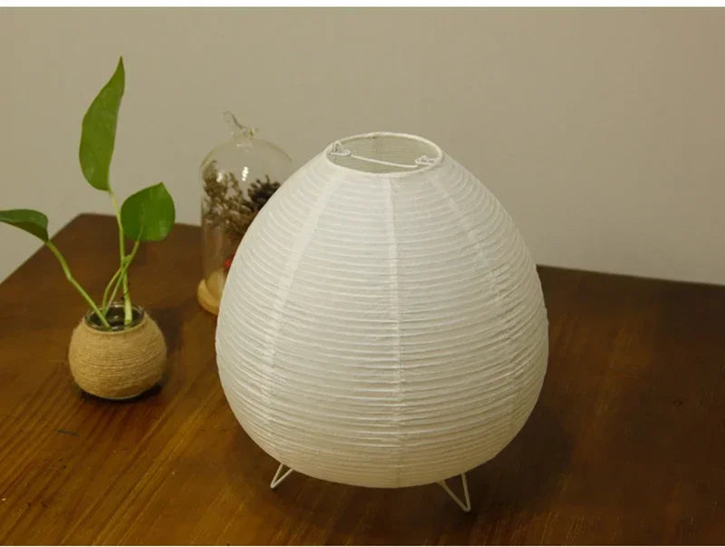 Japanese Rice-Paper Lantern Lamp