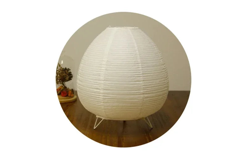 Japanese Rice-Paper Lantern Lamp
