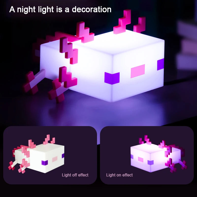 MC Game Salamander Lamp Five Color Toy