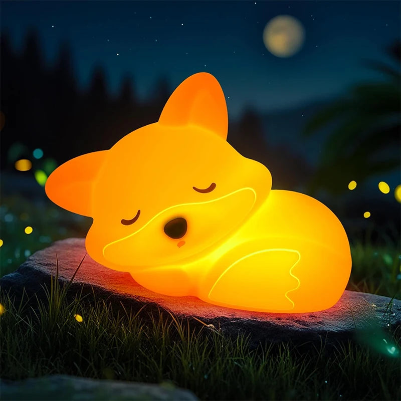 Squishy Fox Night Light