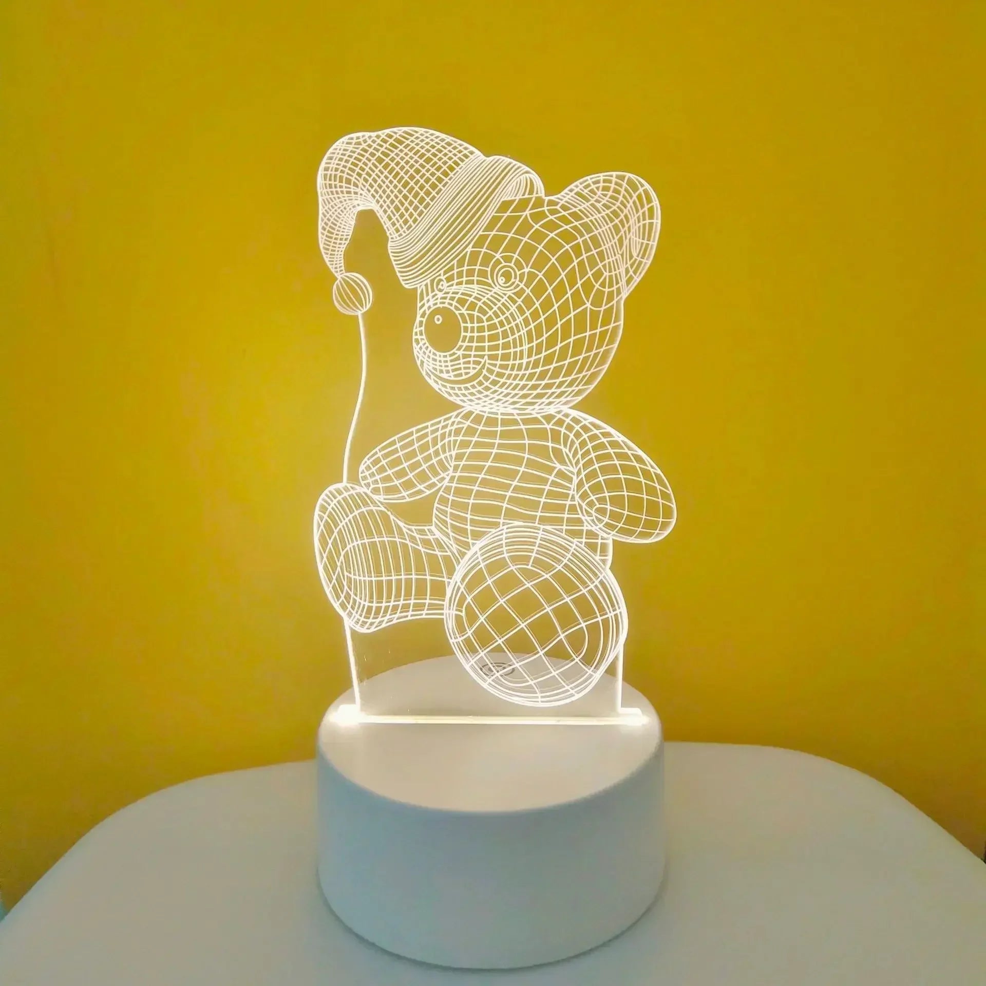 Romantic Heart Acrylic Lamp
