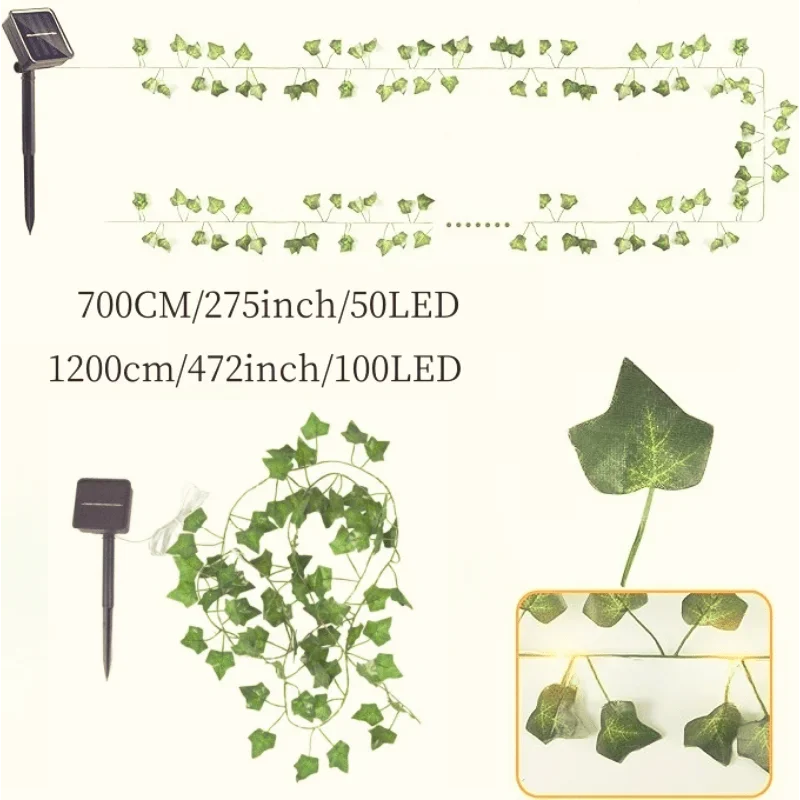Solar Ivy Fairy Lights
