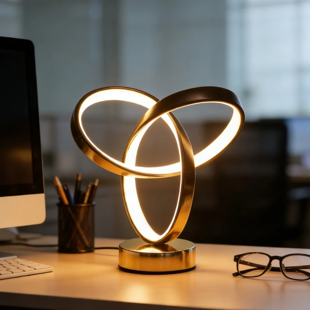 Tri-Colour Modern Art Desk Lamp