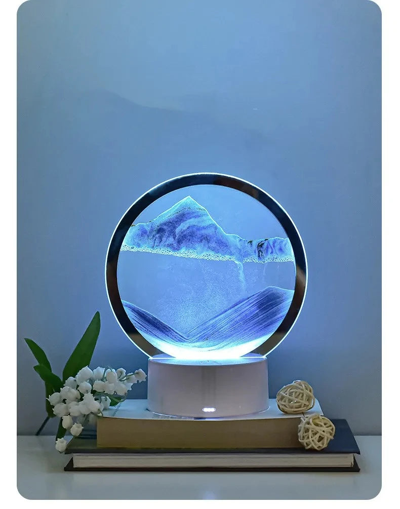 Flowing Sand Art Lamp