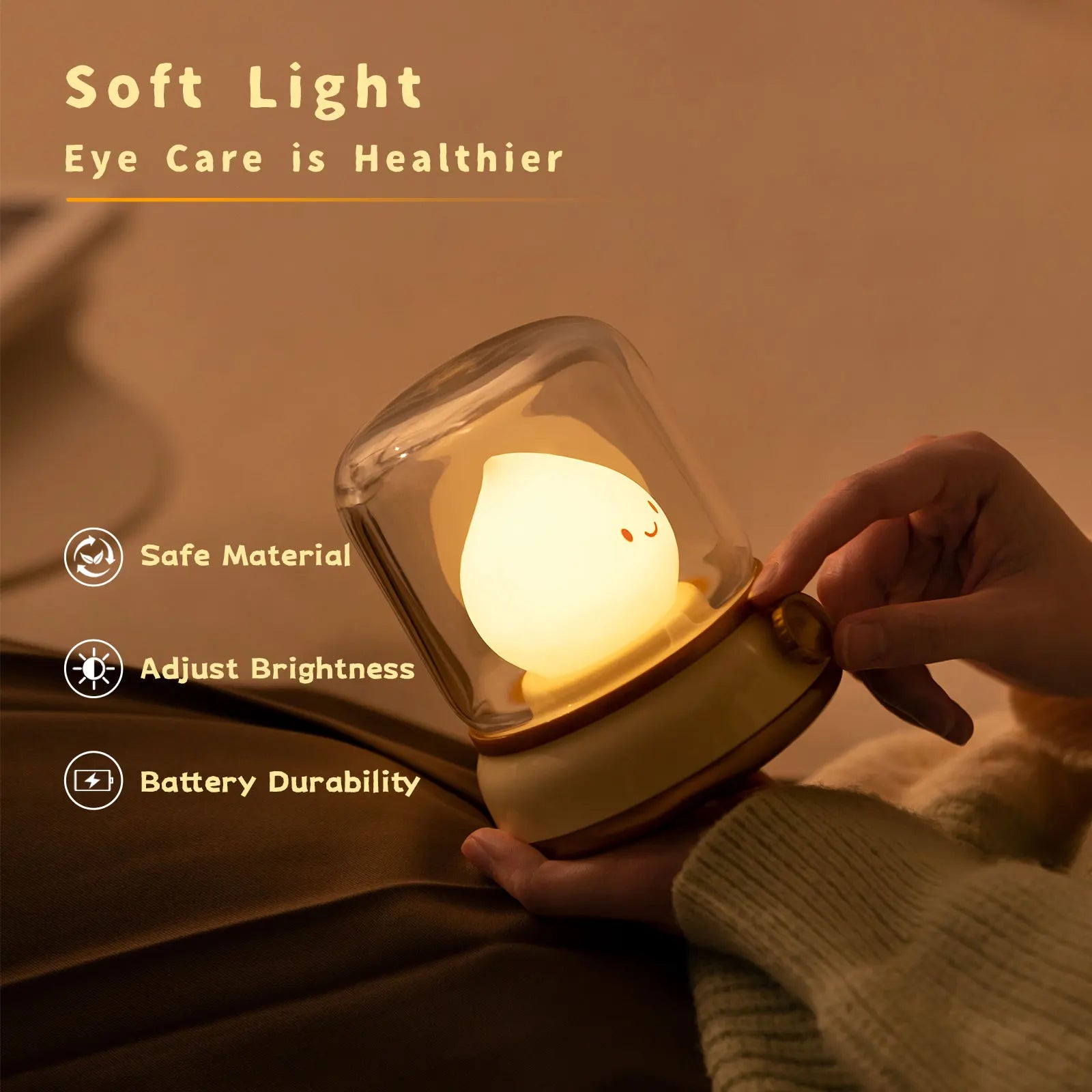 Flameless Candle Night Light