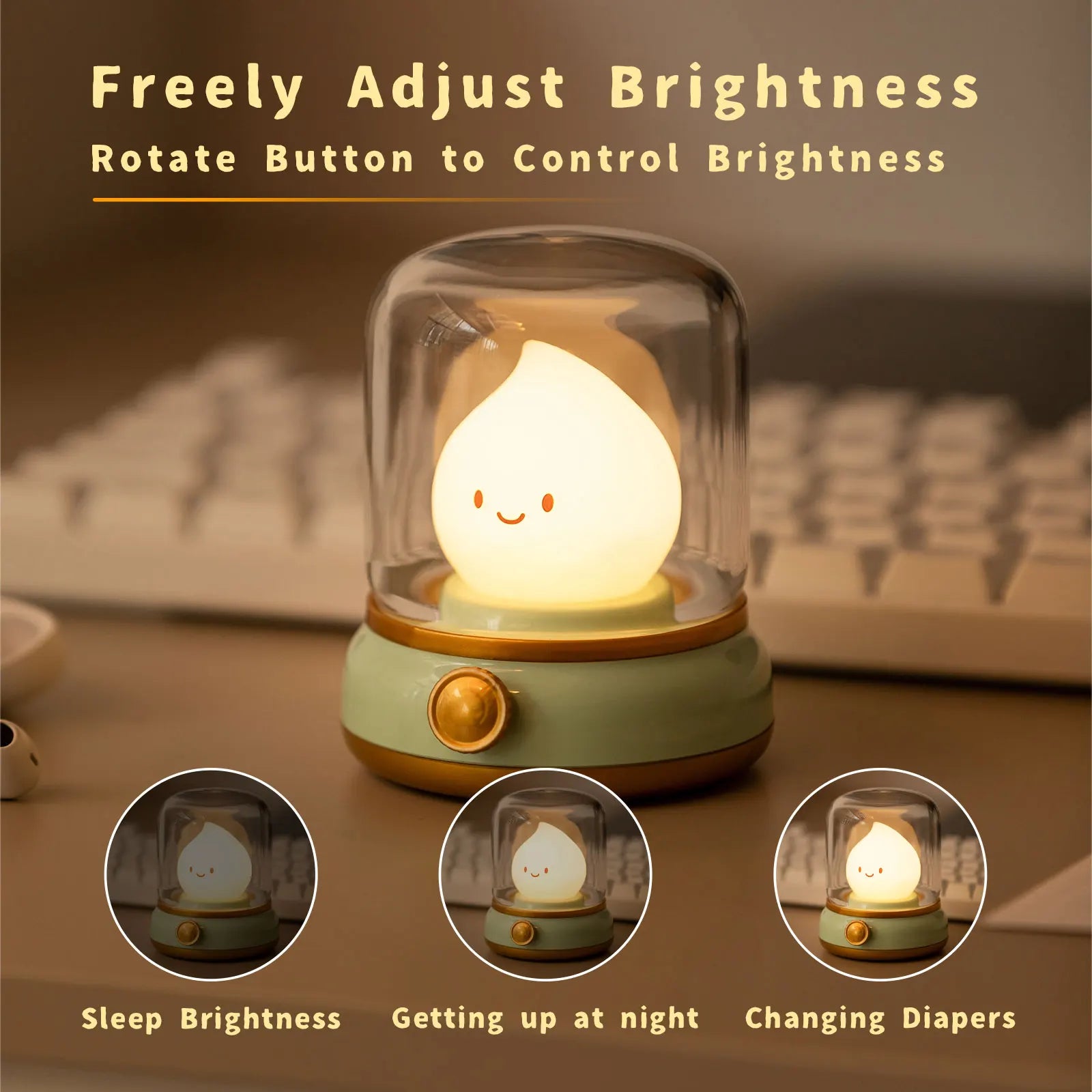 Flameless Candle Night Light