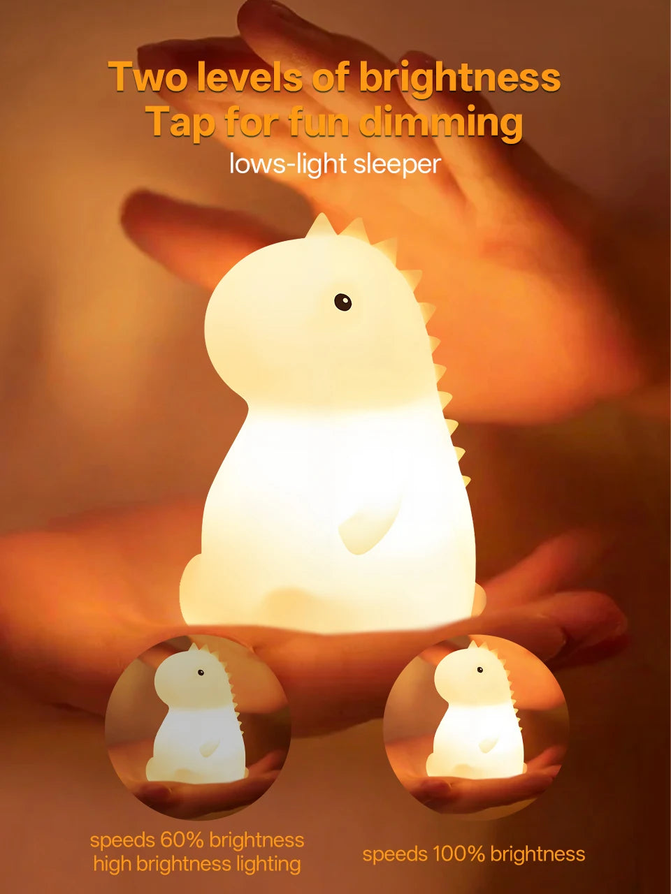 Silicone Duck Touch Light