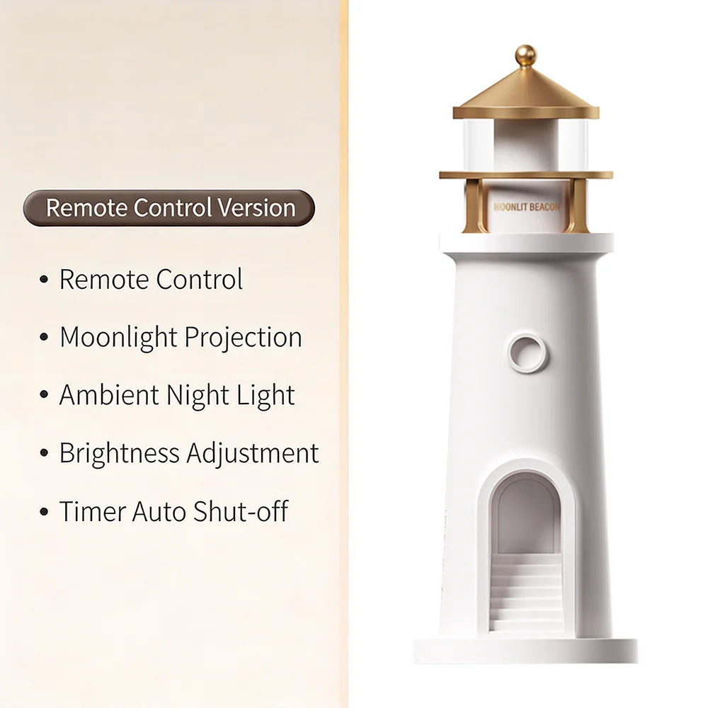 Moon Lighthouse Projection Lamp