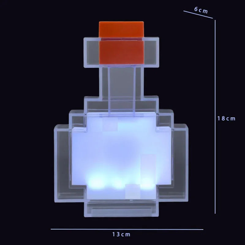 Potion Bottle LED Lamp