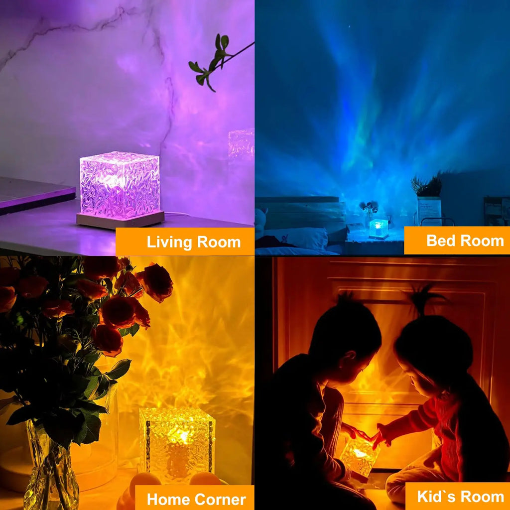 Ocean Wave Aurora Projector
