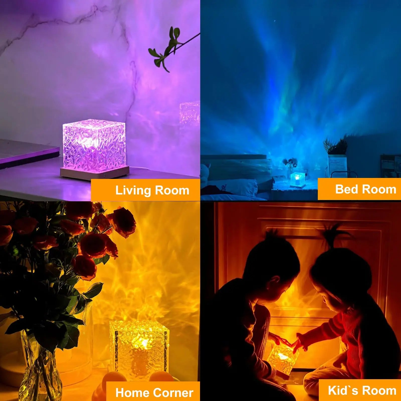 Ocean Wave Aurora Projector