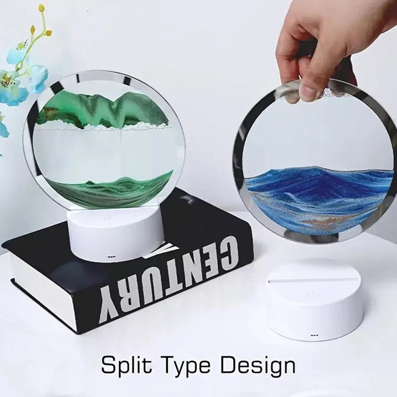 Flowing Sand Art Lamp