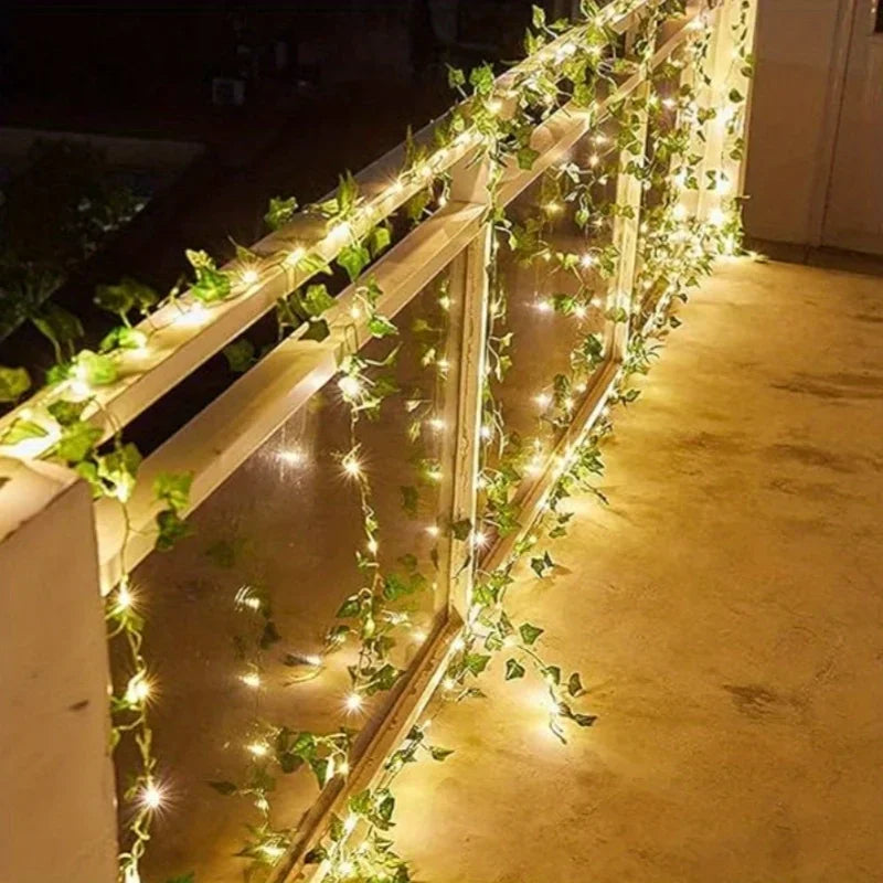 Solar Ivy Fairy Lights