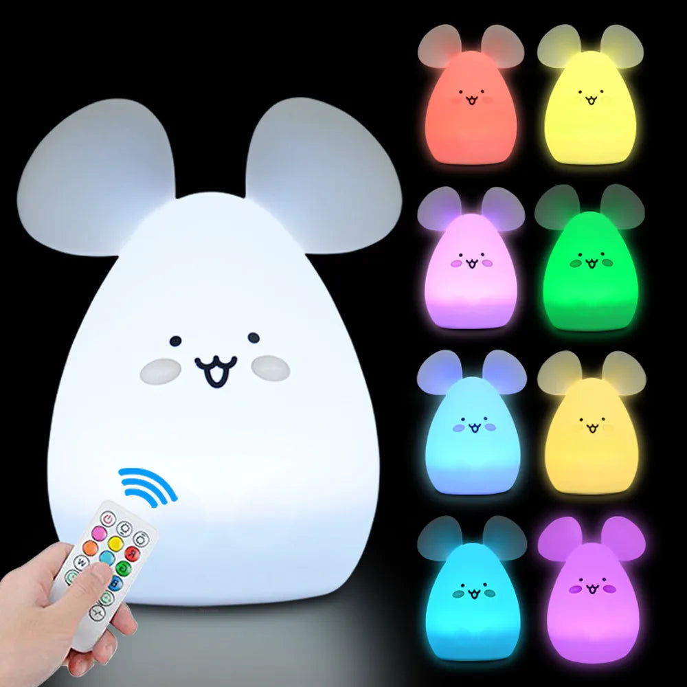 Owl Night Light with Remote