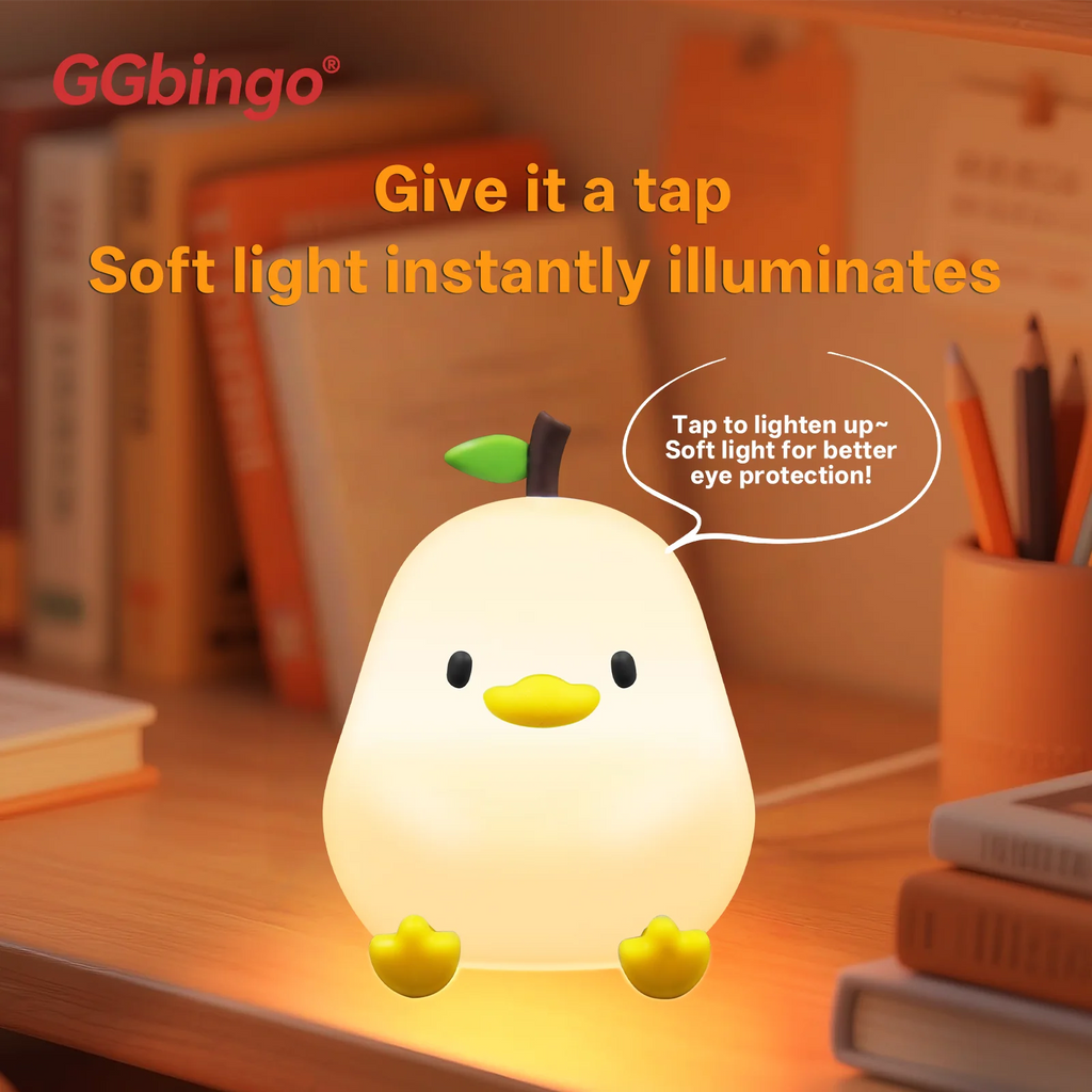 Silicone Duck Touch Light