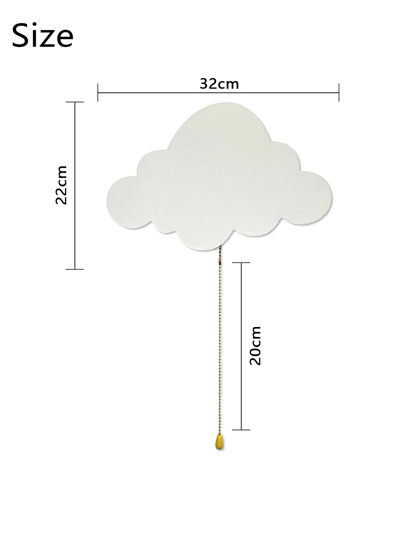 Floating Cloud Wall Lamp