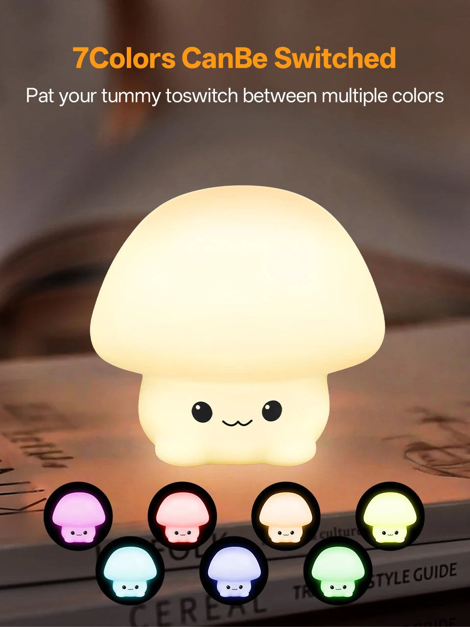 Silicone Duck Touch Light