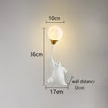 Polar Bear Moon Wall Lamp