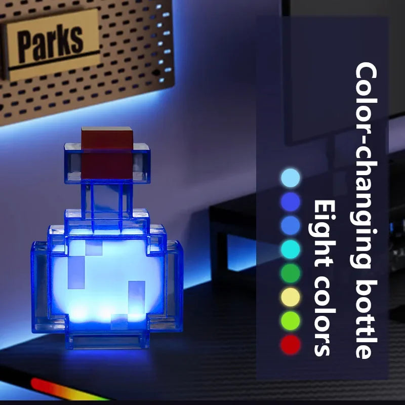 Potion Bottle LED Lamp