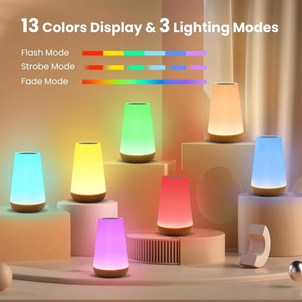 RGB Touch Table Lamp