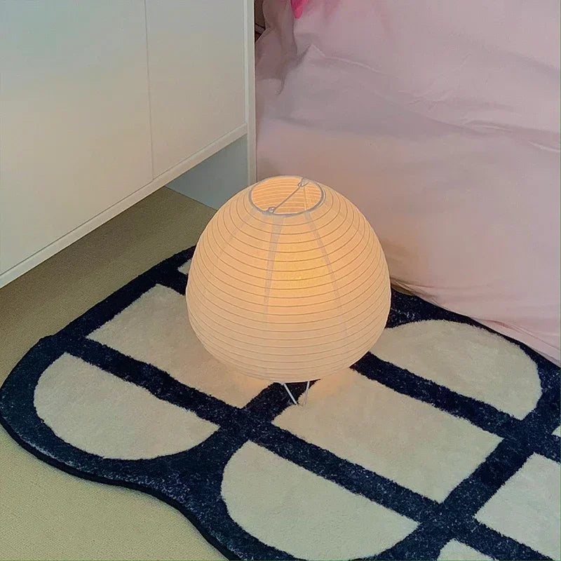 Japanese Rice-Paper Lantern Lamp