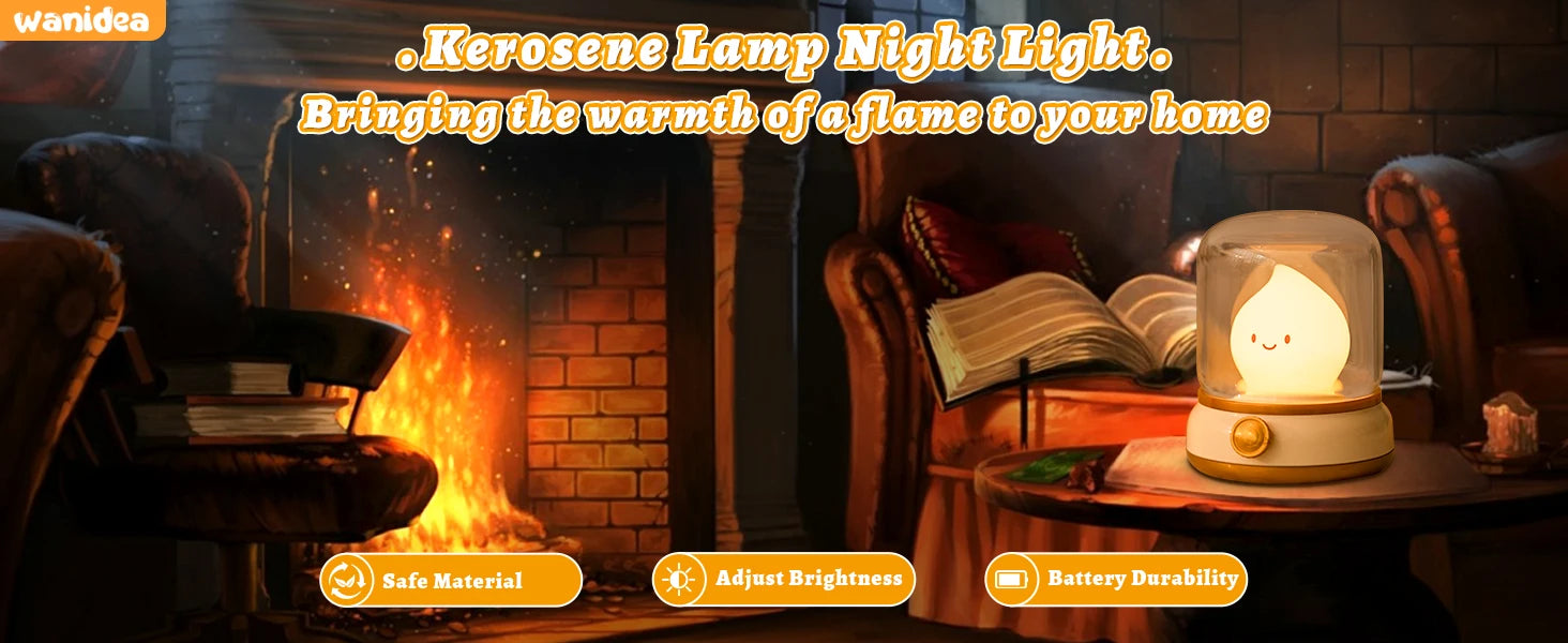 Flameless Candle Night Light