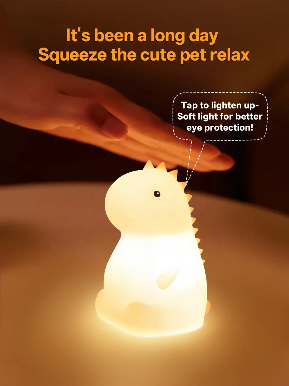 Silicone Duck Touch Light