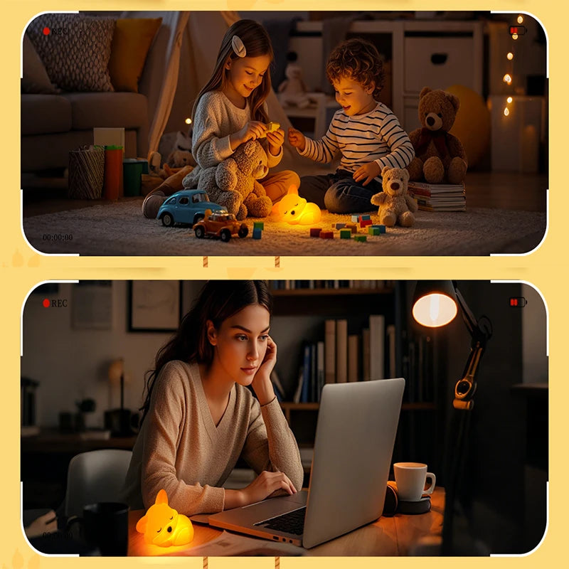Squishy Fox Night Light