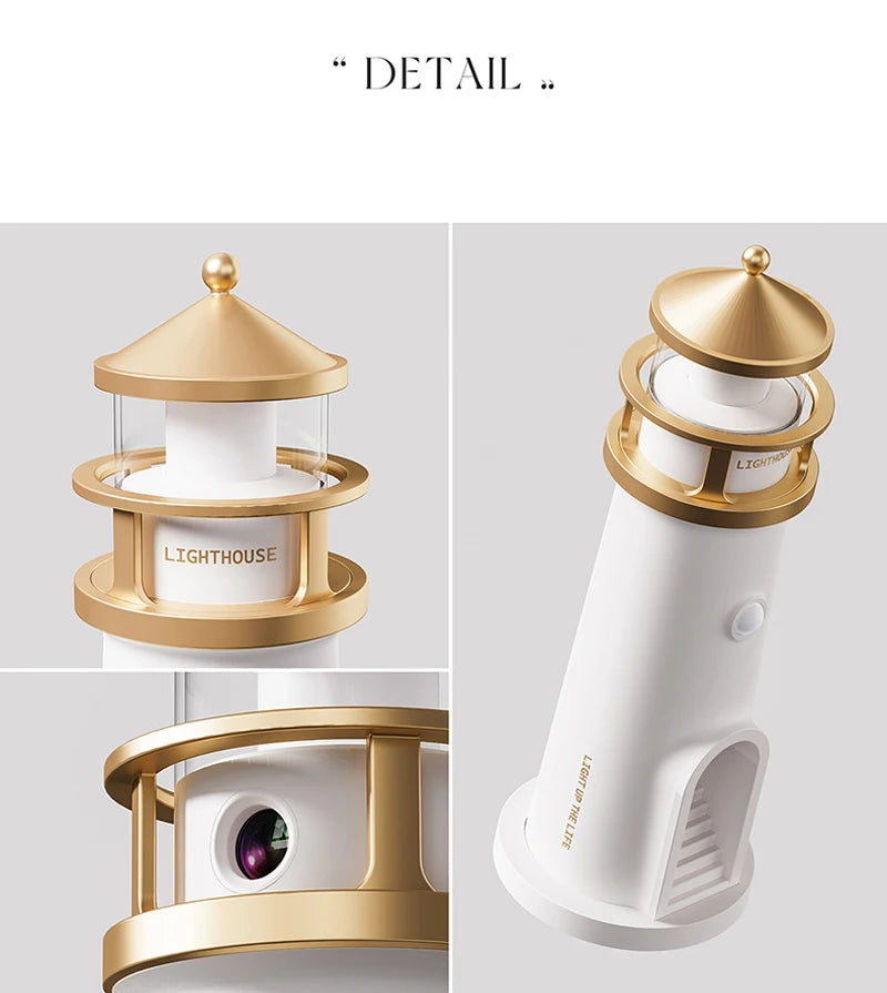 Moon Lighthouse Projection Lamp