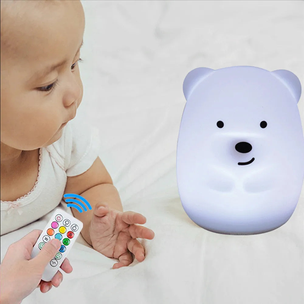 Owl Night Light with Remote