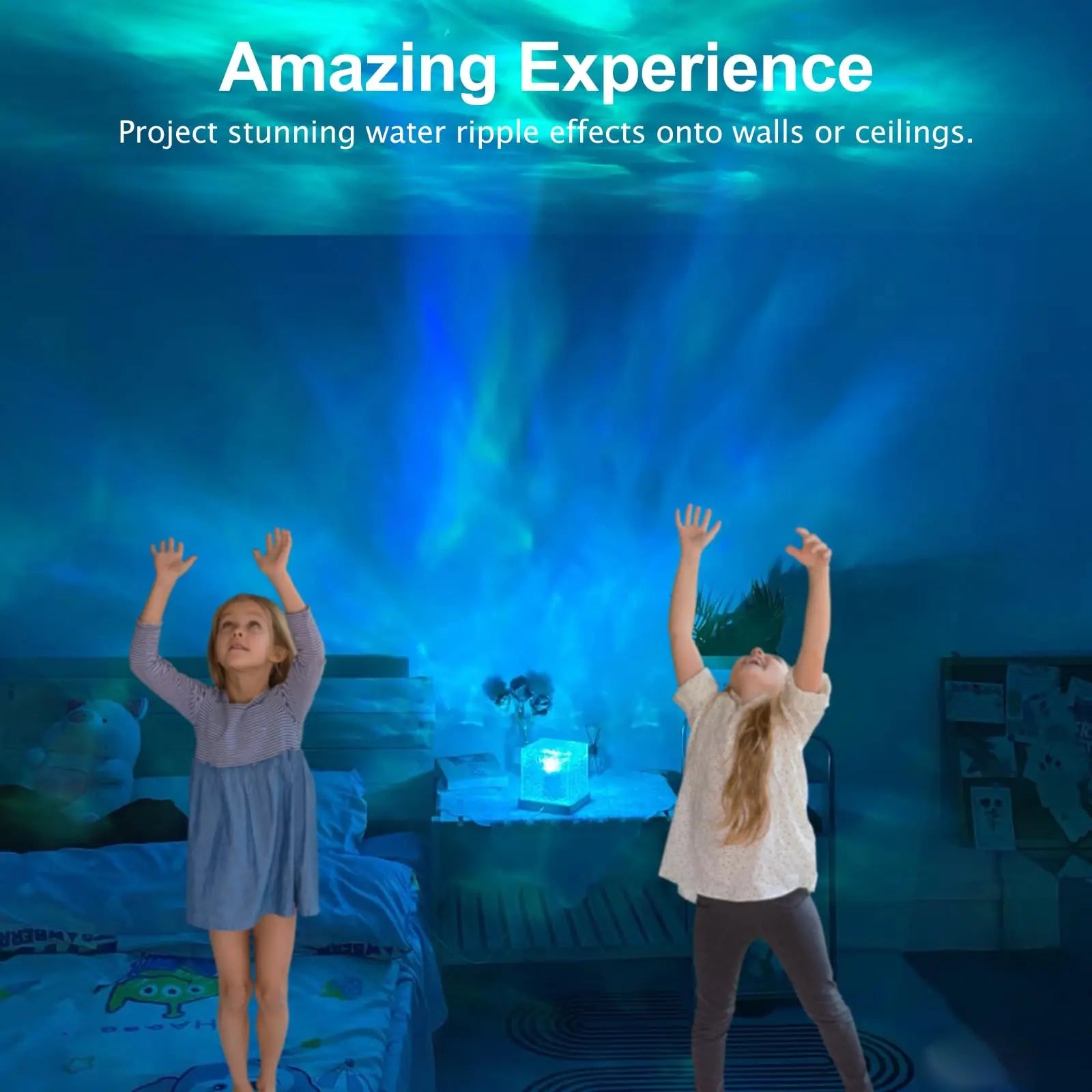 Ocean Wave Aurora Projector