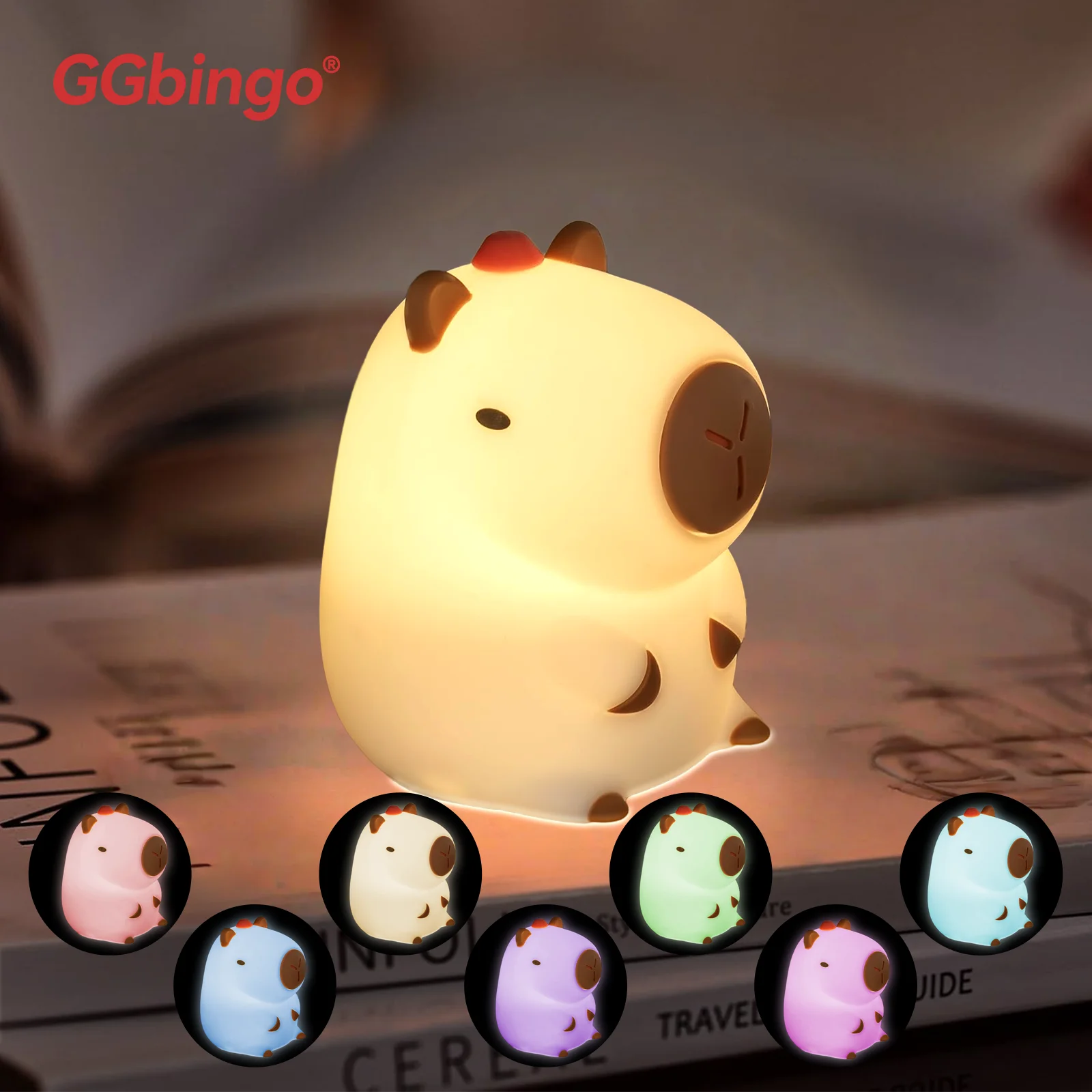 Silicone Duck Touch Light