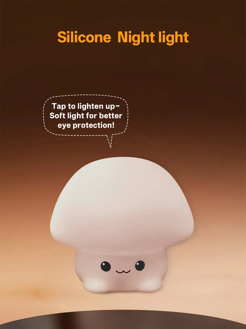 Silicone Duck Touch Light