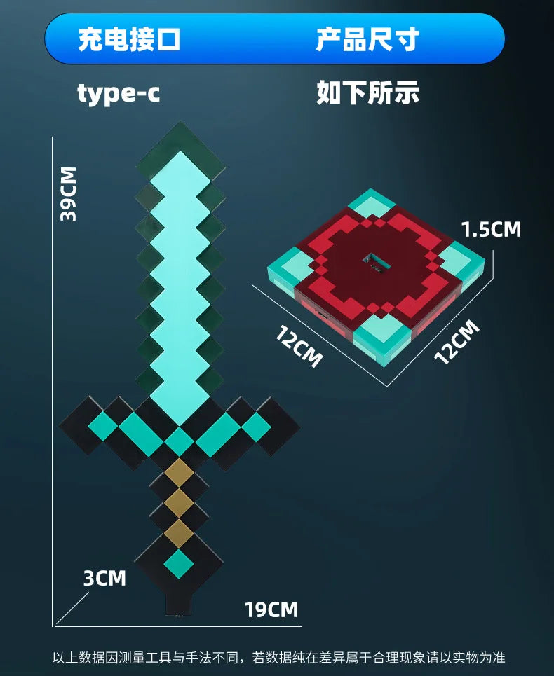 Diamond Sword LED Lamp