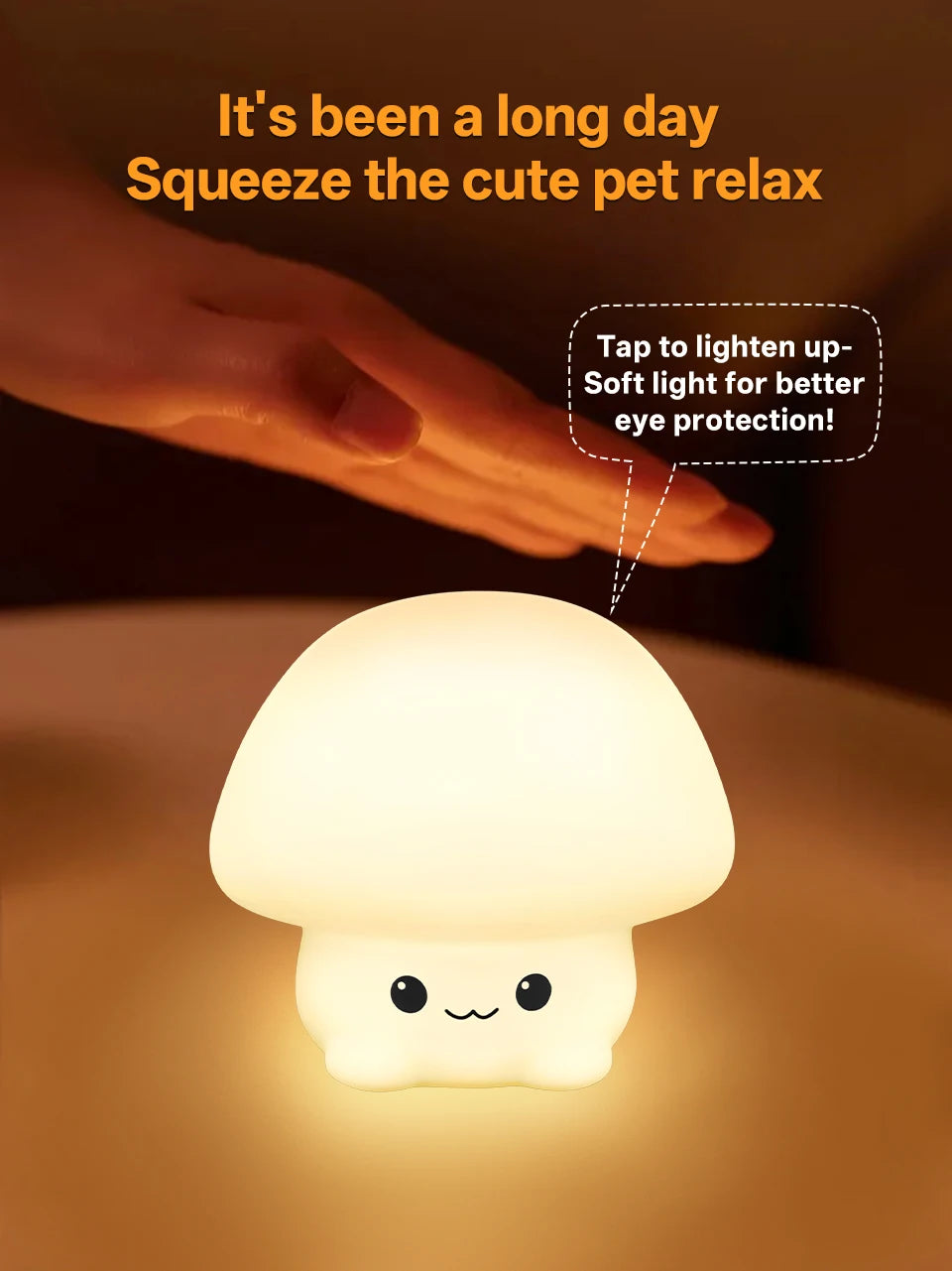 Silicone Duck Touch Light