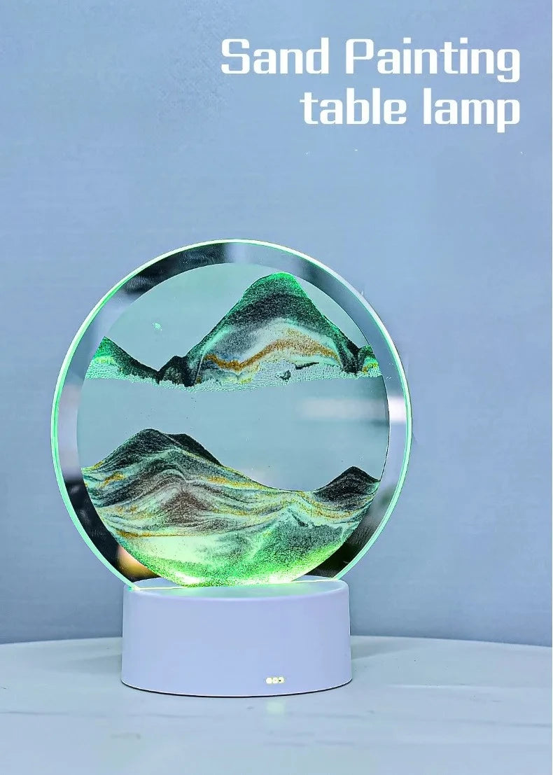 Flowing Sand Art Lamp