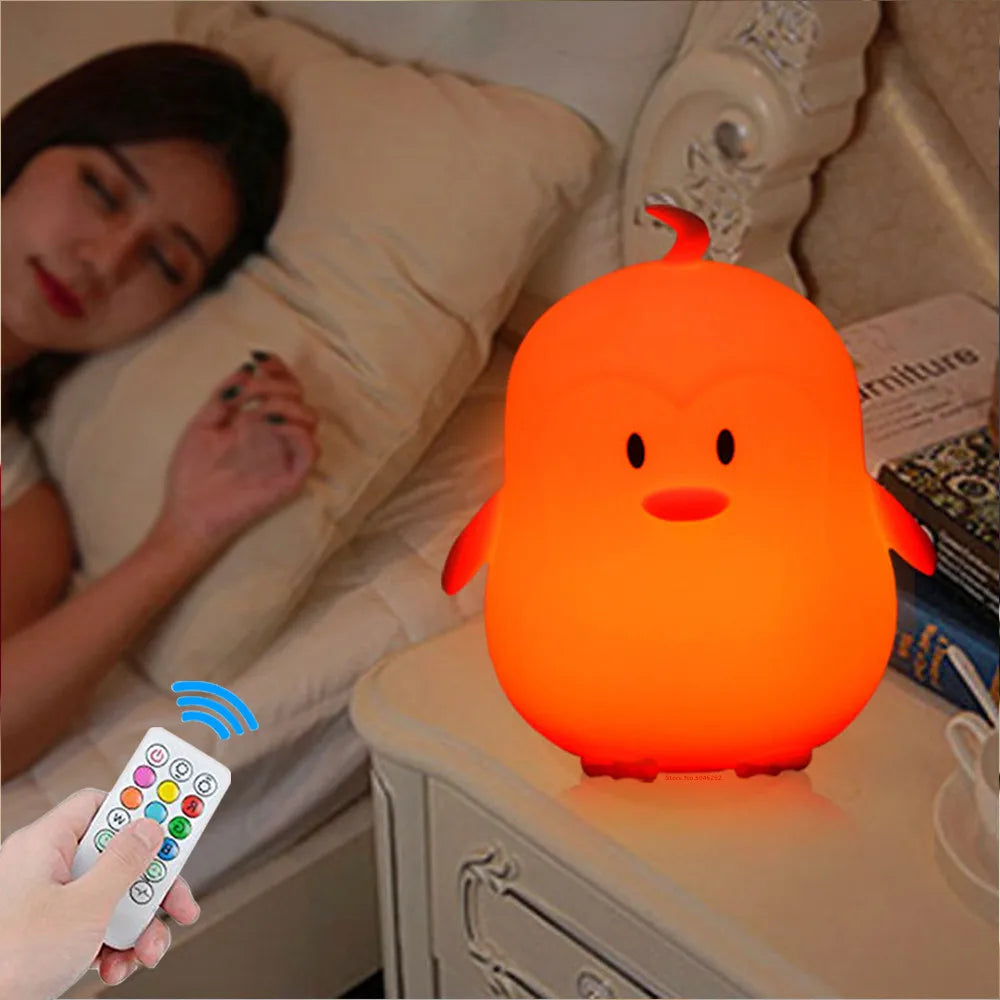 Owl Night Light with Remote