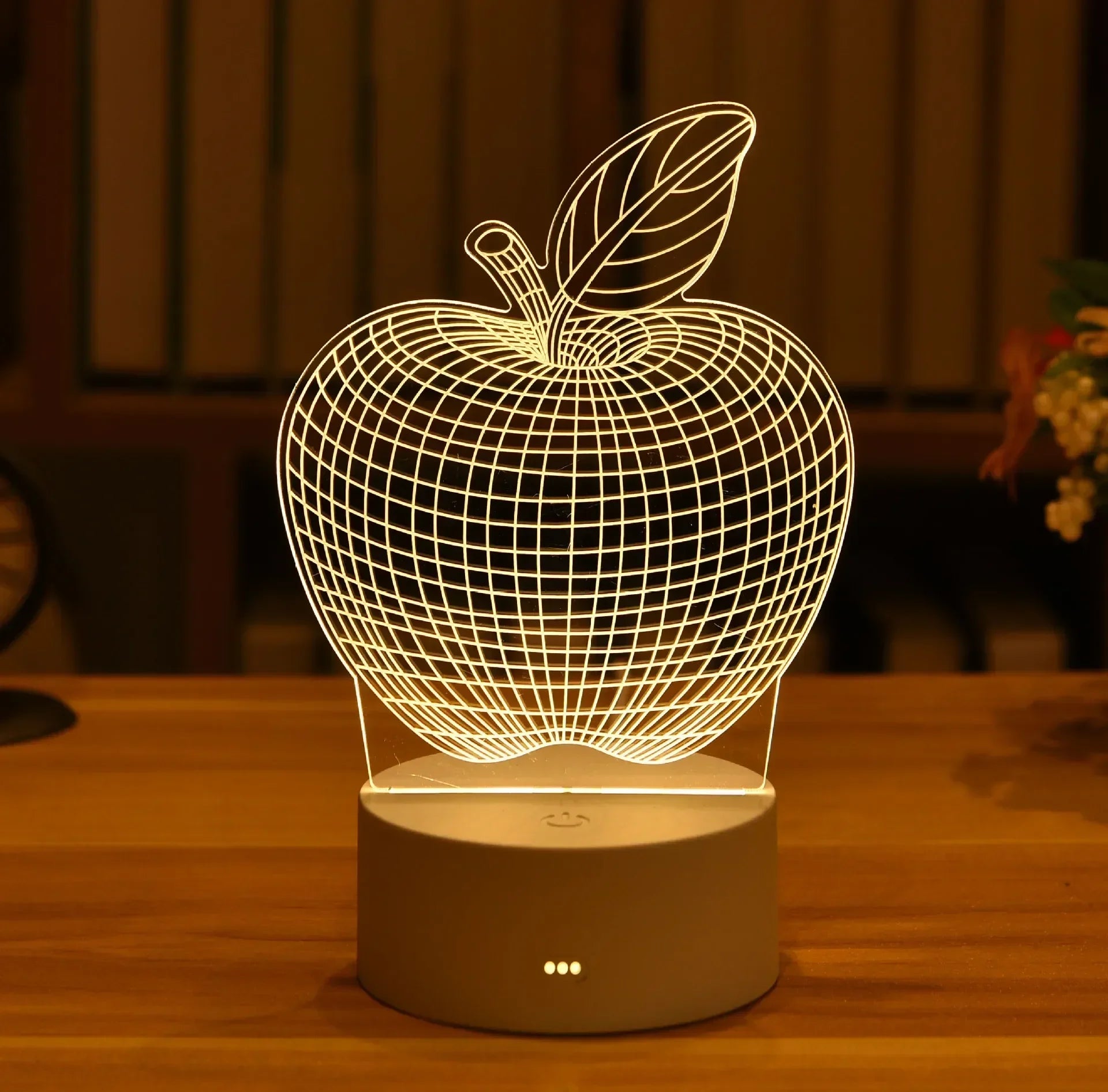 Romantic Heart Acrylic Lamp