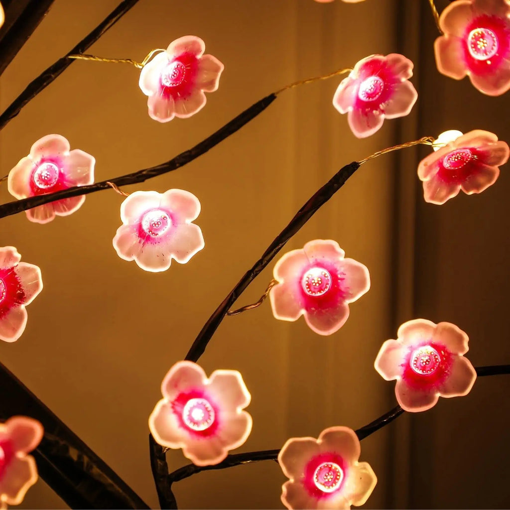 Cherry Blossom Bonsai Lamp