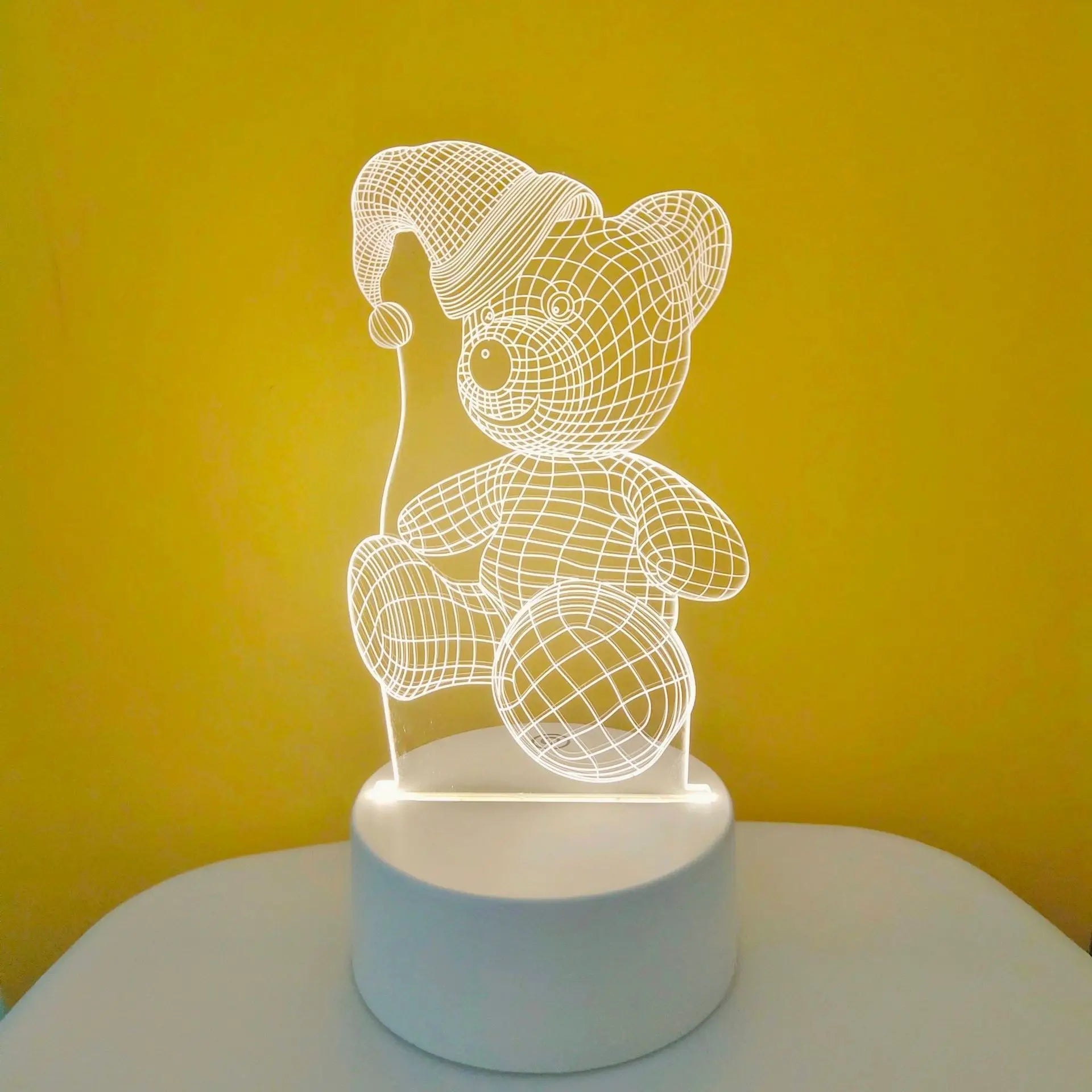 Romantic Heart Acrylic Lamp
