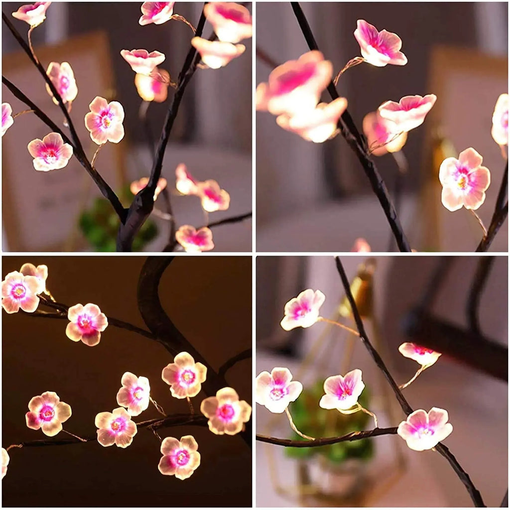 Cherry Blossom Bonsai Lamp