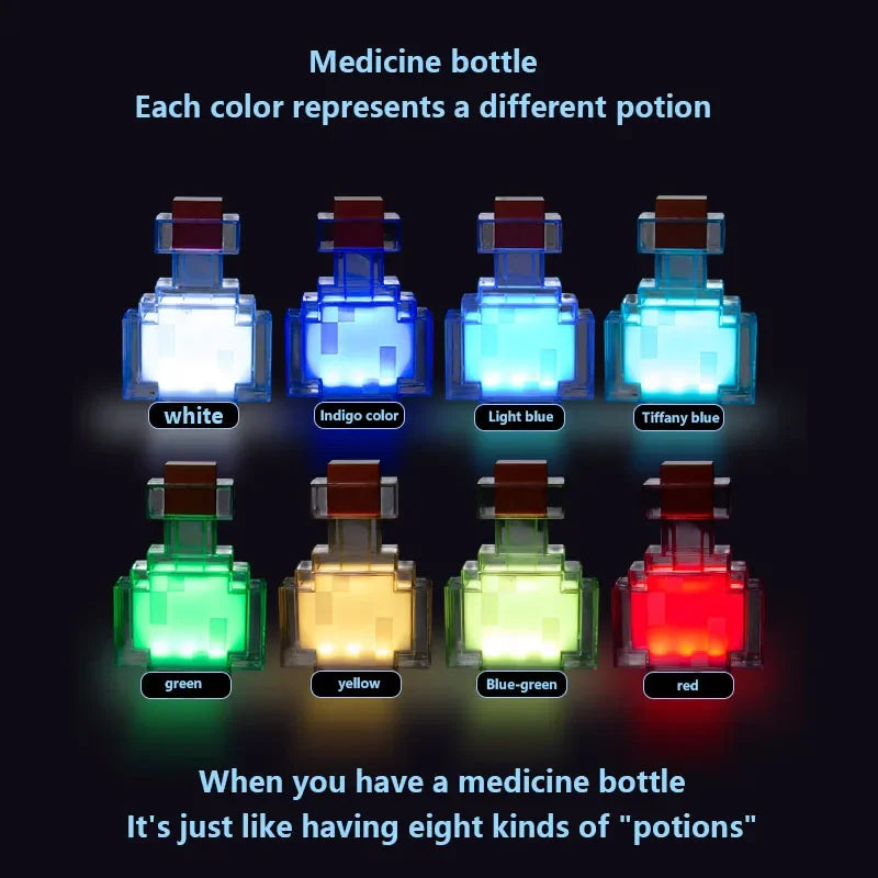 Potion Bottle LED Lamp